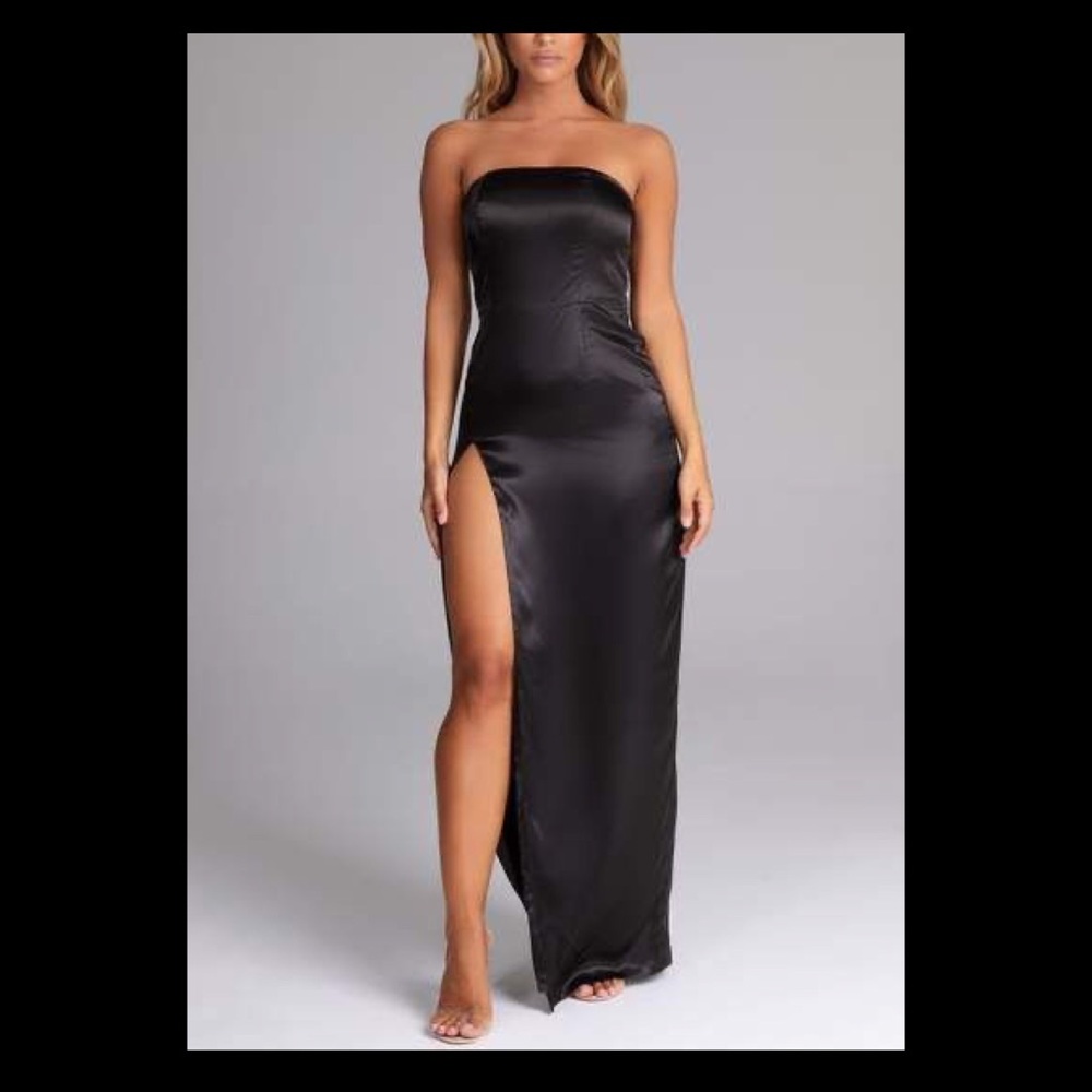 Satin Meshki dress